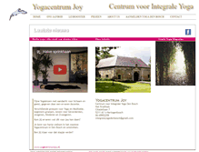 Tablet Screenshot of integraleyogadenbosch.net